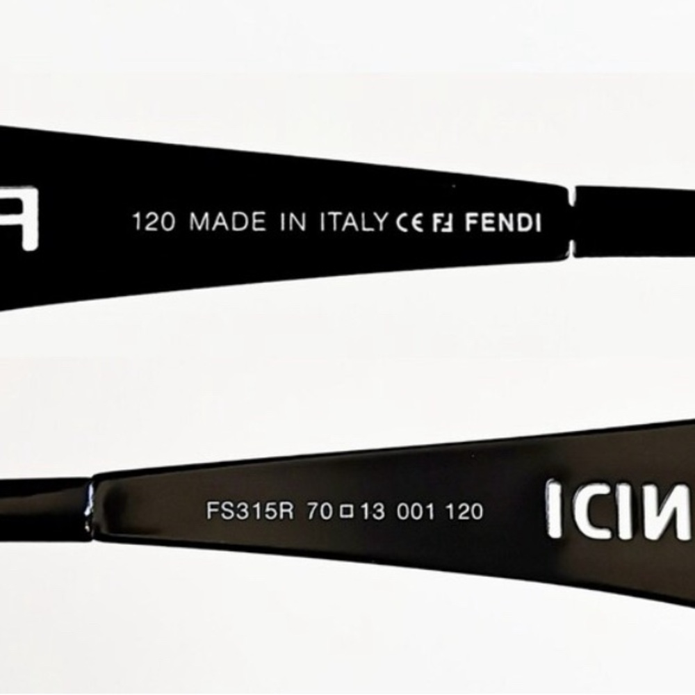 Fendi authentic Black Acetate FS315R
Crystal Embellished Rectangle
Sunglasses - Picture 7 of 12